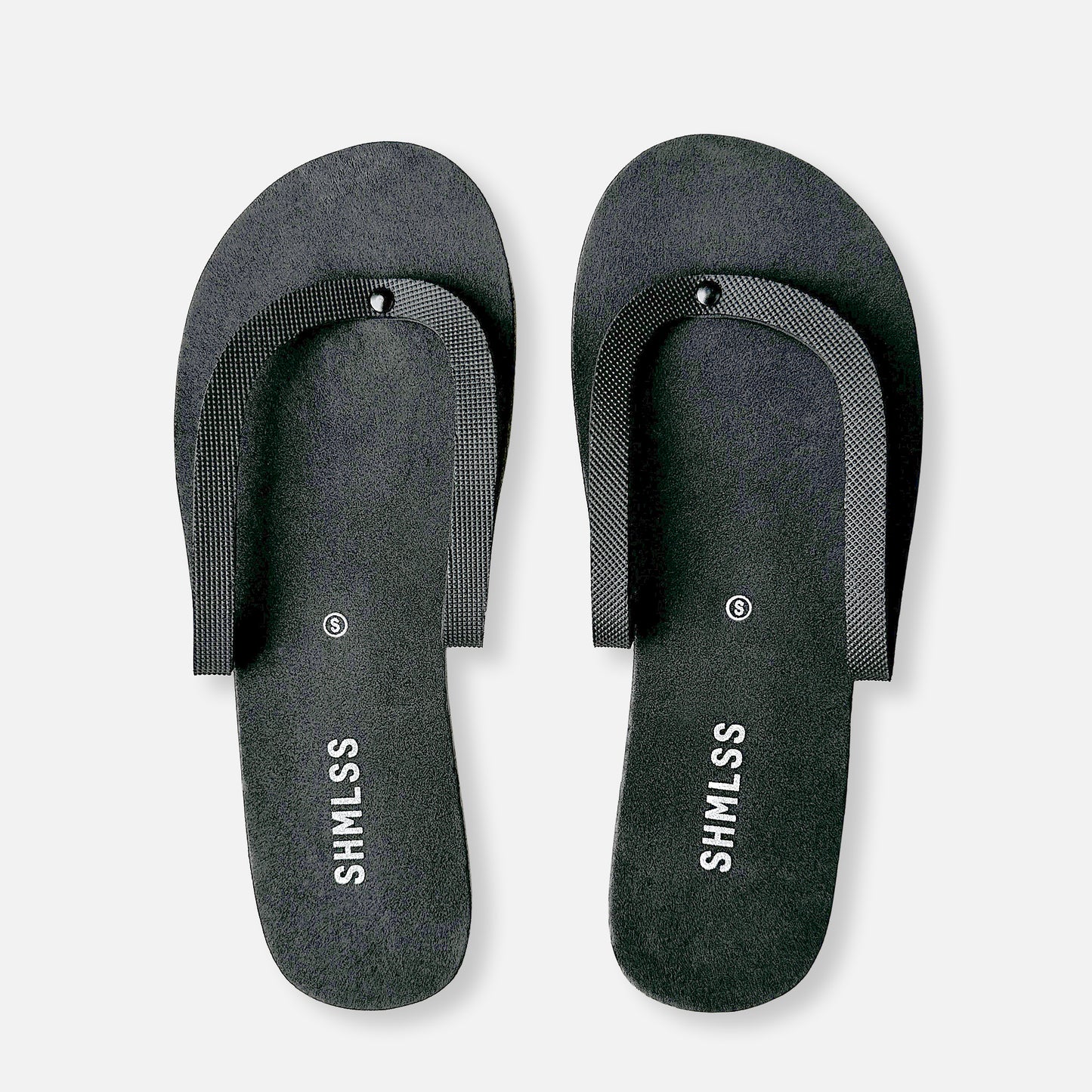 Foldable emergency flip-flops for high heels in small size – SHMLSS™ top view